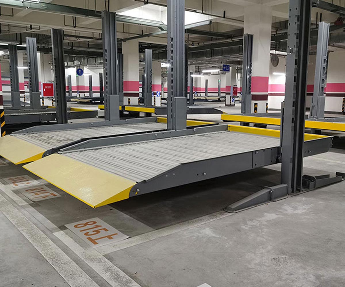 廣西地下室簡易升降機械車庫過驗收