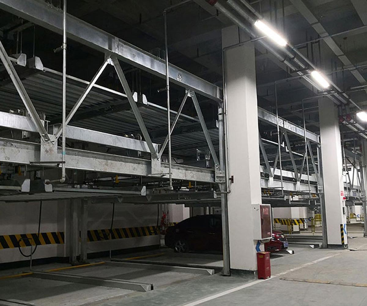 重慶家用立體車庫麻豆精品在线播放設備過驗收