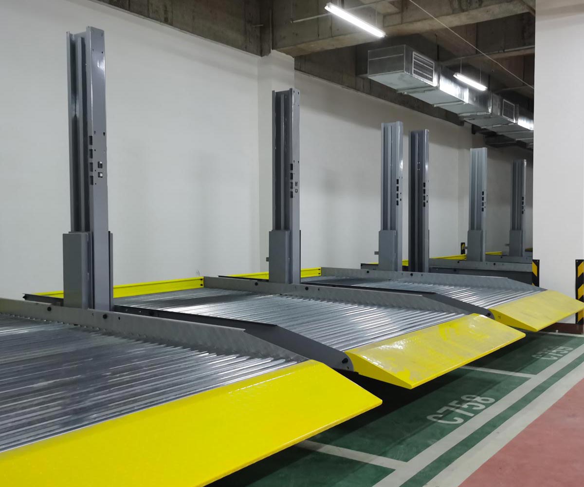 石柱二層PSH型機械車庫回購