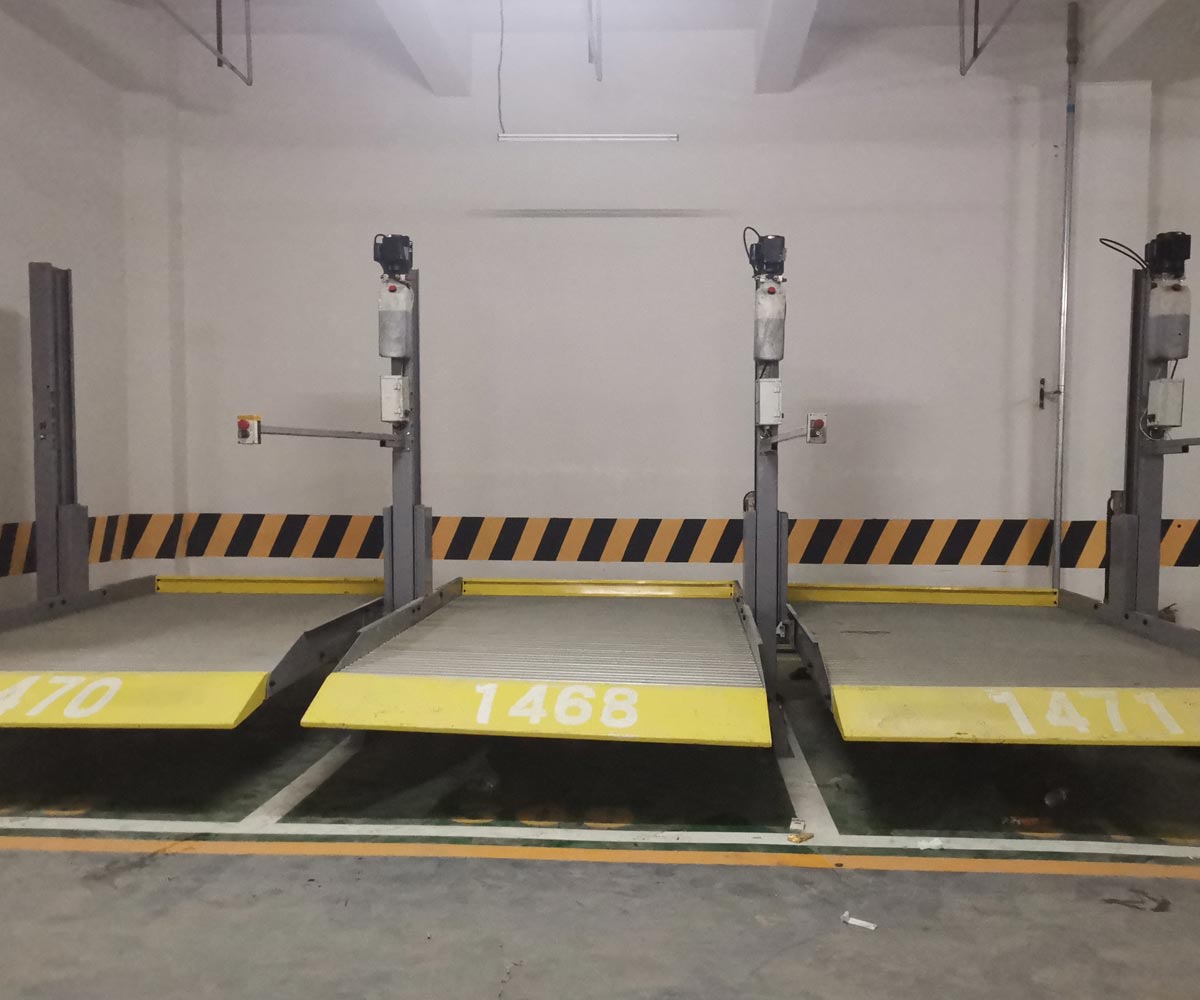 重慶2層升降式機械式立體車庫