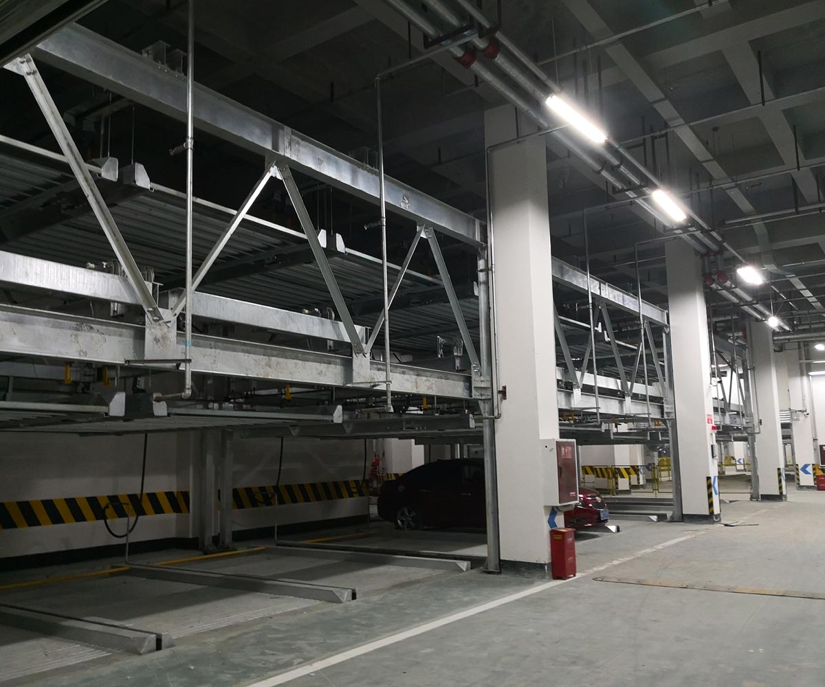 沙坪壩負一正二地坑式PSH三層升降橫移類麻豆精品在线播放設備