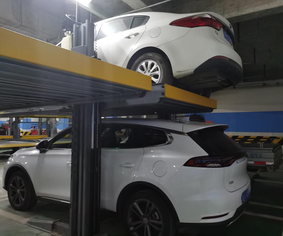 兩柱簡易升降式立體車庫